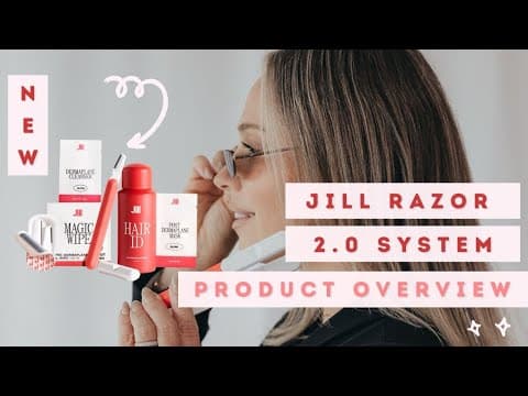 REVEALING THE NEW JILL RAZOR 2.0 | DERMAPLANING SYSTEM