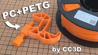 Cc3d Pc-petg Blend Tested – How Close Is It To Average Polycarbonate?