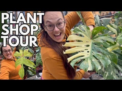 First Plant Shop Tour Of The Year | Plant With Roos