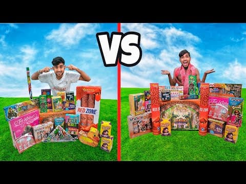 Diwali Firecracker Show Challenge 🧨 Winner Wins ₹1,00,000