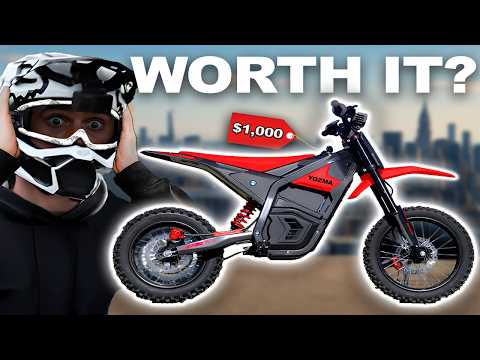“cheapest ‘legit’ Electric Dirt Bike… Actually Rips (yozma In-10)”