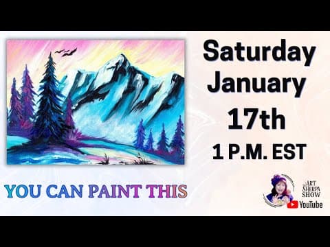 The Art Sherpa Show - Snowy Mountain