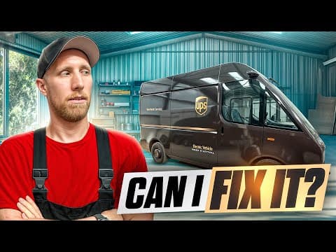 Trying To Fix My Prototype Electric Arrival Van - So Over Complicated No Wonder They Went Bust