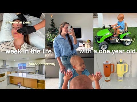 Mom Week In The Life 🦋  New Kitchen Reveal, Getting A Chemical Peel, Christmas Gifts!