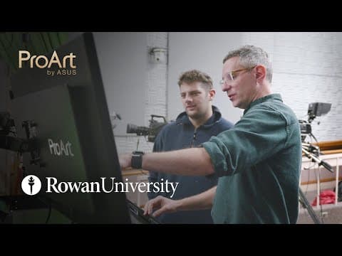 Asus Proart X Rowan University - Built For Education & Media Production