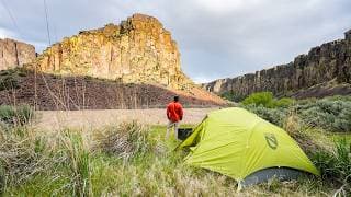 Sleeping Deep In An Owyhee River Canyon