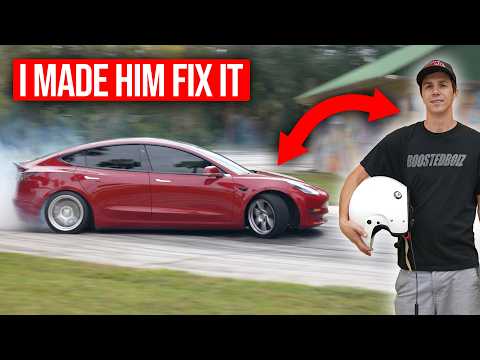 Boostedboiz Kyle Broke My Drift Tesla