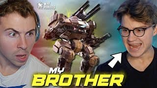 My Brother Plays War Robots For The First Time... (disaster)