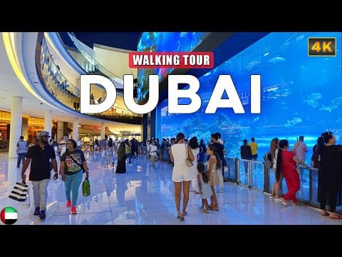 Dubai 🇦🇪 - Exploring Dubai Mall, The Biggest Shopping Mall In The World