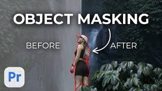 Color Grading Made Easy In Premiere (beta) (object Mask Workflow)
