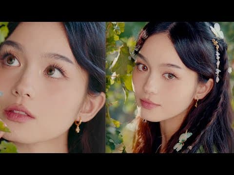 Fairycore Makeup 🧚🏻 + Olens Collab!!!! #grwm