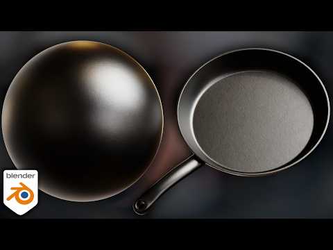 Procedural Cast Iron Material (blender Tutorial)