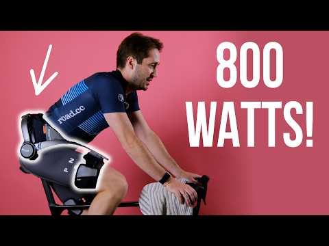 I added 800 watts to Zwift