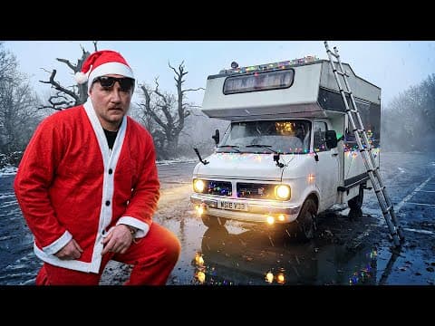 We Spent Christmas In A Broken Camper