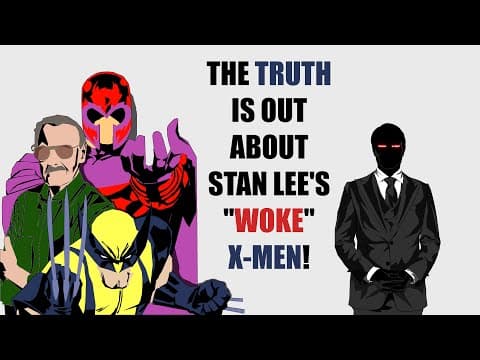 The Truth Is Out About Stan Lees Woke Xmen And The Civil Rights Movement!