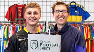 Ben Gibbs Goes Shopping For Retro Football Shirts - Shirt Shopping