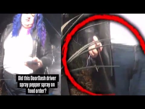 Doordash Driver Arrested After Pepper Spraying Customers Food