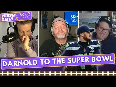 Former Minnesota Vikings Qb Sam Darnold Is Super Bowl Bound
