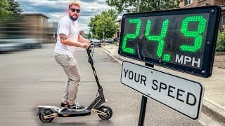 Electric Scooters Are Crazy Now - Navee St3 Pro