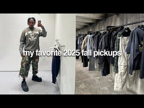 Recent Pickups | Fall wardrobe favorites, ComplexCon pickups, Archive & Vintage(Streetwear Designer)