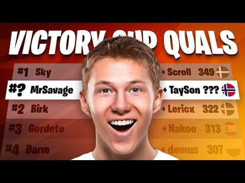 Victory Cup Qualifiers With Tayson!