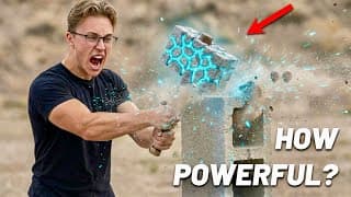 I Built A $30,000 Meteorite Hammer