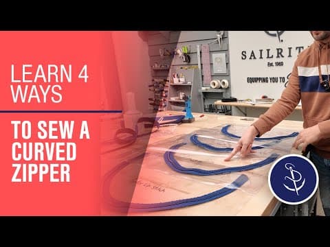 Learn 4 Ways To Sew A Curved Zipper