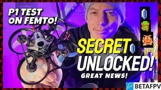 $140 Hd Drone! - Betafpv P1 Hd Fpv Tested With Femto🔥