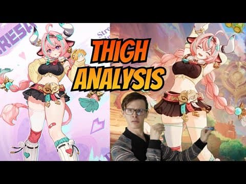 Varesa & Skirk【thigh Analysis】 - Genshin Impact