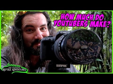 How To Travel The World Filming Reptiles, And Get Paid For It!