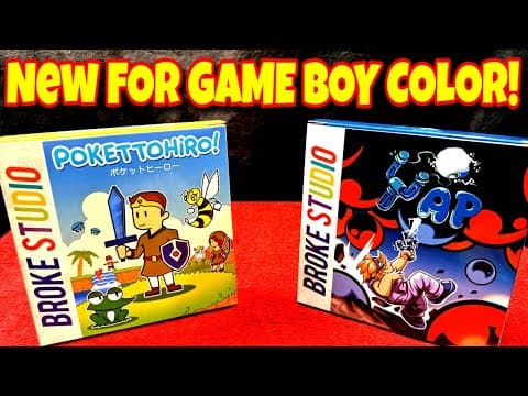 New Game Boy Color Games For Physical Release!