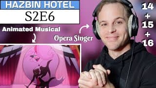 Pro Opera Singer Reacts To Hazbin Hotel S2e6 | Love In A Bottle + Losin' Streak + Easy | Analysis