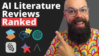 The Best Ai For Literature Reviews? I Tested Them All