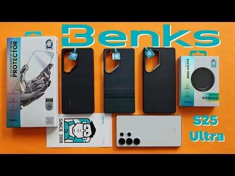 Samsung S25 Ultra Best Protection From Benks!