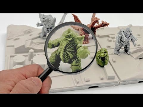 Japan's Micro Godzilla Toys That Actually Exist