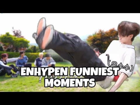 Enhypen Funniest Moments To Start 2025