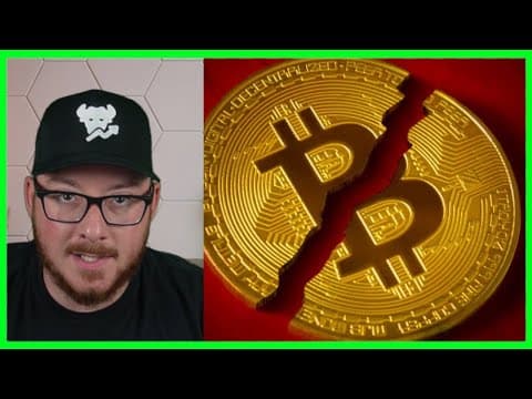 ⚠️bitcoin Is Crashing | $85k Support Under Pressure