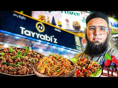 Crazy food scene at night in Karachi | Tayyabi's Hussainabad | Ice Cream And Chowmein Noodles