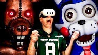 I Played Five Nights At Candy's Vr And It Was So Scary!