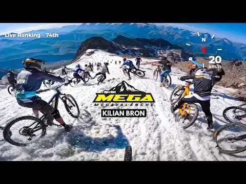 Megavalanche 2025 💥 From 100th To The Podium 😤 | Surviving The Full Race X Kilian Bron