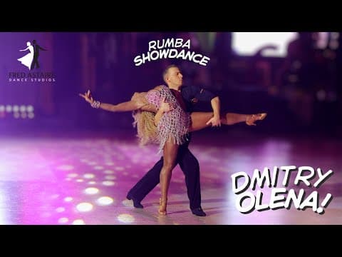 🔥 American Rhythm Rumba Showdance - Dmitry & Olena Nikishkin | Fred Astaire Texas Open 🔥