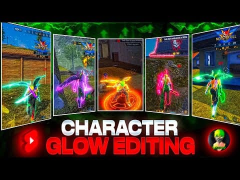 Character Glow Effect Like Zoro Ff 🤯 || Glow Effect Editing Tutorial In Capcut
