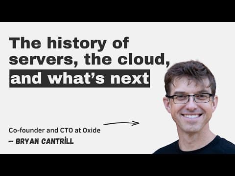 The History Of Servers, The Cloud, And What’s Next – With Oxide