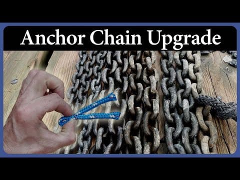 Prepping Arabella For Winter | Anchor Chain Upgrades & Getting Ready For A Season Ashore