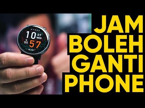 Jam Pengganti Smartwatch Bila Bersenam! Review Amazfit Active Max