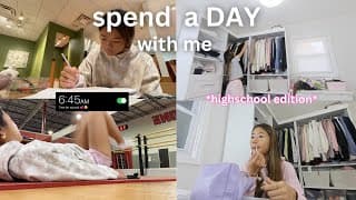 Spend A Day With Me *highschool Edition*