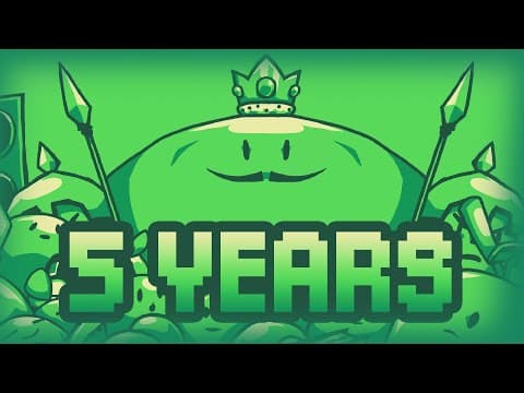 How I Finished My Indie Game After 5 Years - Slimekeep Out Now!