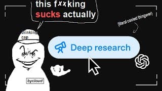 Openai's Deep Research Is Mid