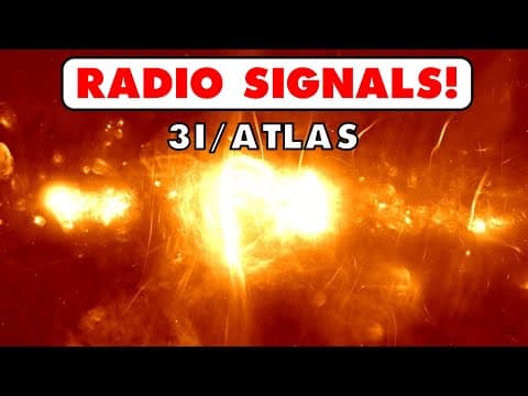 Unexplained Signals From 3i/atlas Direction!