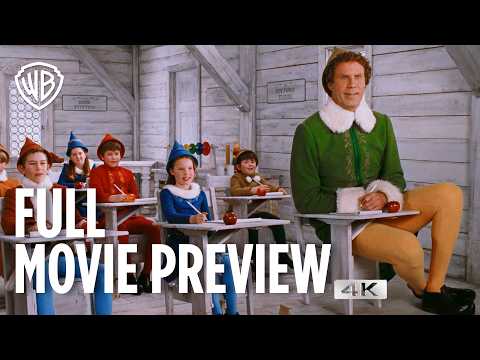 Elf 4k | Buddy's Origin Story | Full Movie Preview | Warner Bros. Entertainment